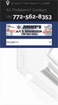 Mobile Screenshot of jimmys-air.com